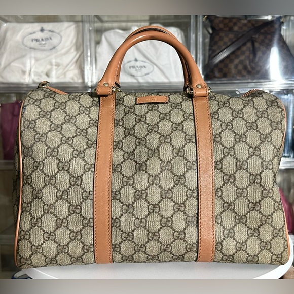 Gucci Joy boston Beige and Tan bag - Picture 1 of 9